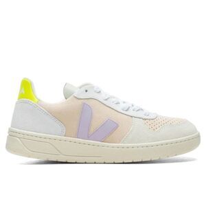 NWT VEJA V-10 SUEDE - MULTICOLOR/SABLE/ PARME.